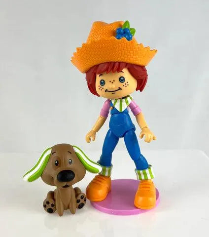 Strawberry Shortcake Wave 1 Huckleberry Pie and Pupcake Action Figure - Emmett's ToyStop