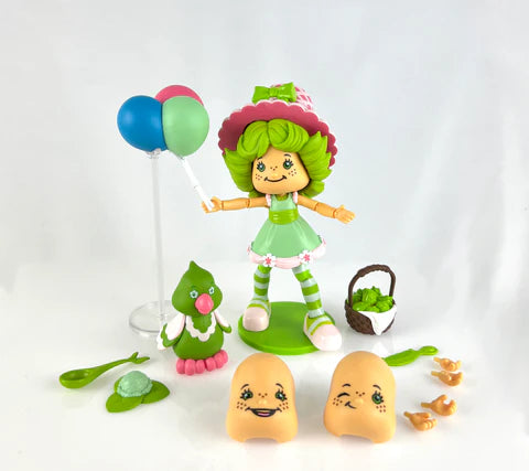 Strawberry Shortcake Wave 1 Lime Chiffon Parfait Parrot and Action Figure - Emmett's ToyStop