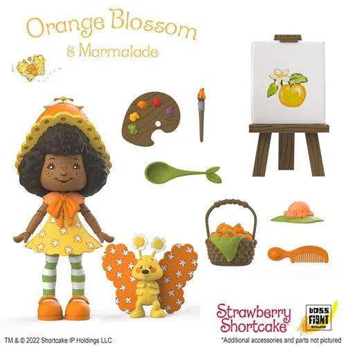 Strawberry Shortcake Wave 1 Orange Blossom and Marmalade Action Figure - Emmett's ToyStop