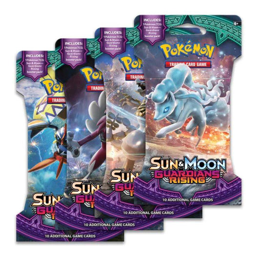 Sun & Moon: Guardians Rising - Sleeved Booster Pack - Emmett's ToyStop