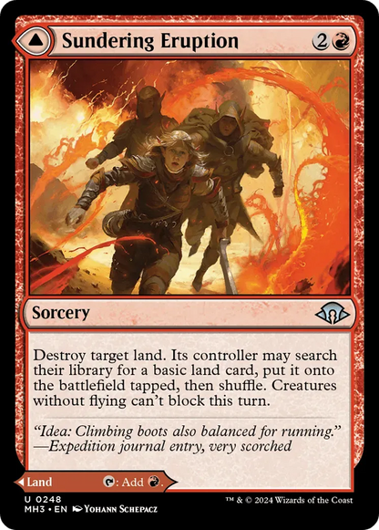 Sundering Eruption // Volcanic Fissure (MH3-248) - [Modern Horizons 3] - Emmett's ToyStop