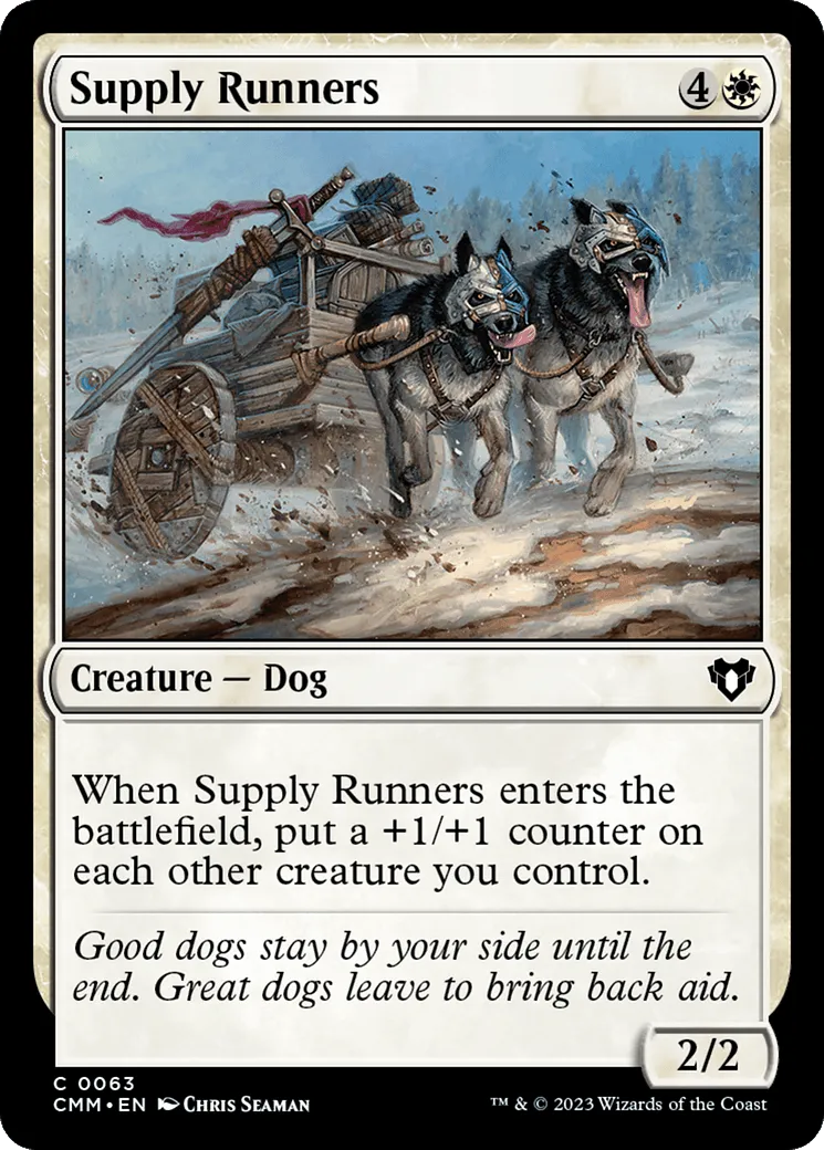 Supply Runners [Commander Masters] - Emmett's ToyStop