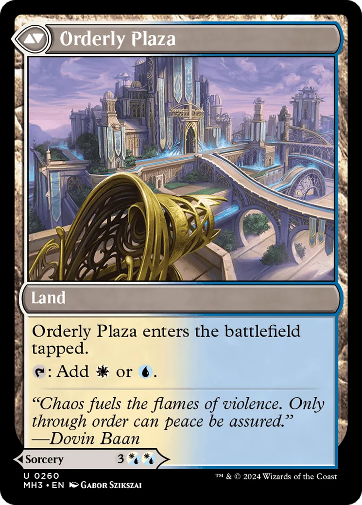Suppression Ray // Orderly Plaza (MH3-260) - [Modern Horizons 3] Foil - Emmett's ToyStop