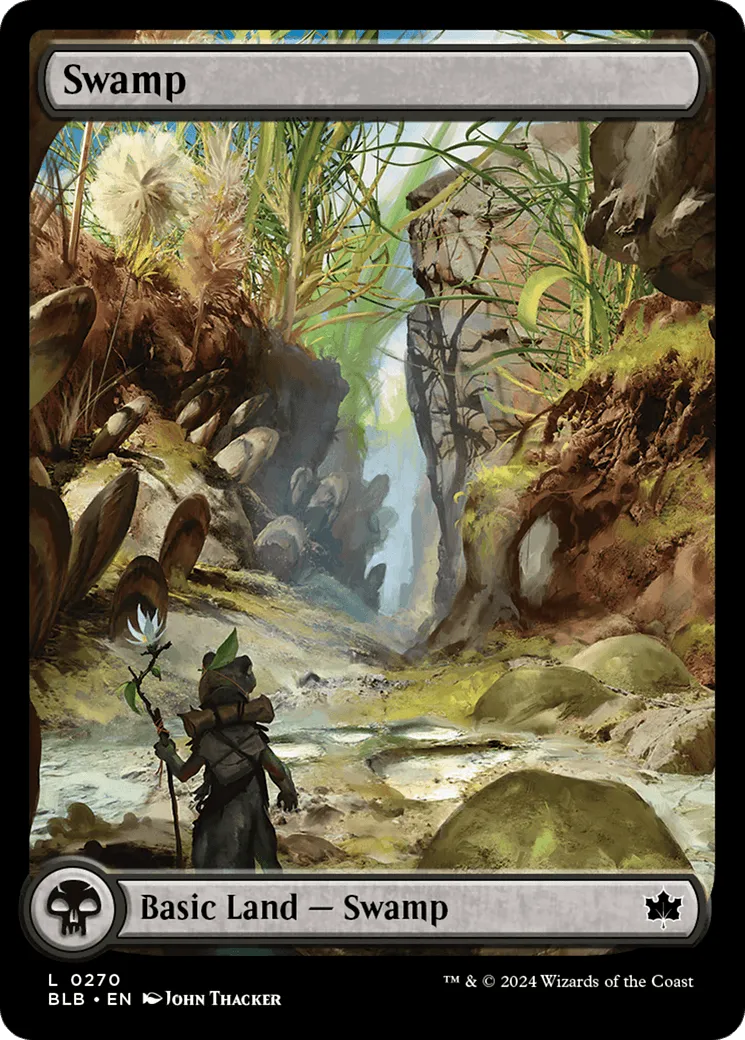 Swamp (BLB-270) - [Bloomburrow] Foil - Emmett's ToyStop