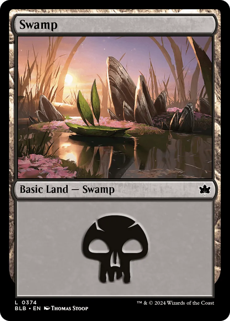 Swamp (BLB-374) - [Bloomburrow] - Emmett's ToyStop