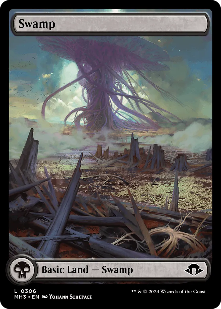 Swamp (MH3-306) - [Modern Horizons 3] Foil - Emmett's ToyStop