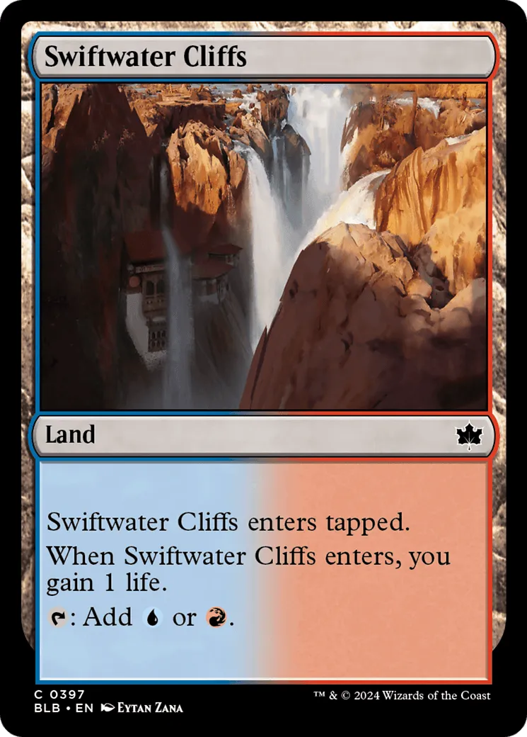 Swiftwater Cliffs (BLB-397) - [Bloomburrow] - Emmett's ToyStop