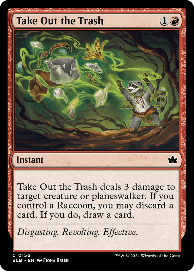 Take Out the Trash (BLB-156) - [Bloomburrow] Foil - Emmett's ToyStop