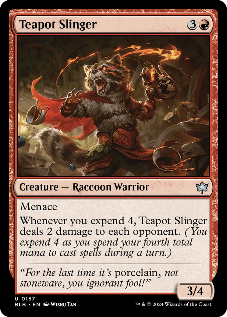 Teapot Slinger (BLB-157) - [Bloomburrow] Foil - Emmett's ToyStop