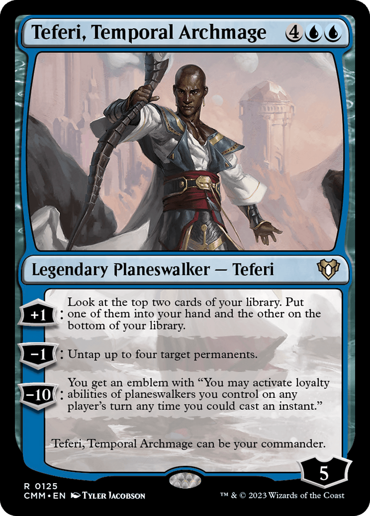 Teferi, Temporal Archmage [Commander Masters] - Emmett's ToyStop