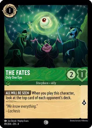 The Fates - Only One Eye (89/204) Cold Foil - Ursulas Return - Emmett's ToyStop