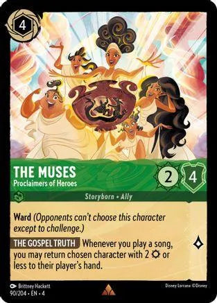 The Muses - Proclaimers of Heroes (90/204) Cold Foil - Ursulas Return - Emmett's ToyStop