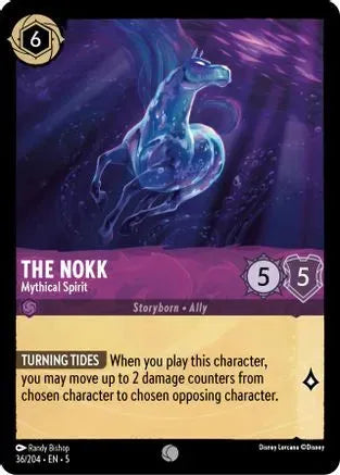 The Nokk - Mythical Spirit (36/204) Cold Foil - Shimmering Skies - Emmett's ToyStop