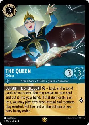 The Queen - Diviner (156/204) Cold Foil - Ursulas Return - Emmett's ToyStop