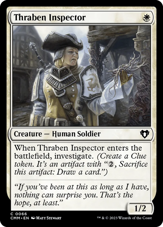 Thraben Inspector [Commander Masters] - Emmett's ToyStop