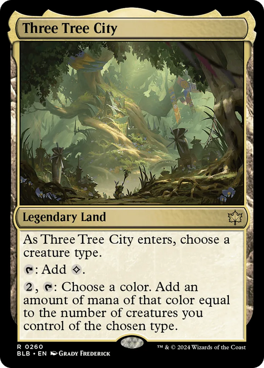 Three Tree City (BLB-260) - [Bloomburrow] Foil - Emmett's ToyStop