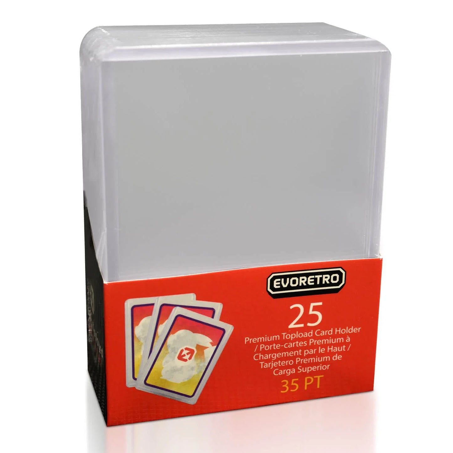 EVORETRO Toploaders 35pt (Pack of 25)