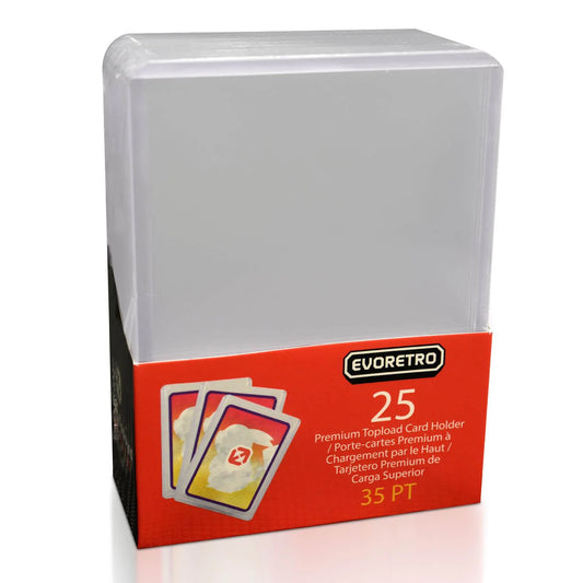 EVORETRO Toploaders 35pt (Pack of 25)