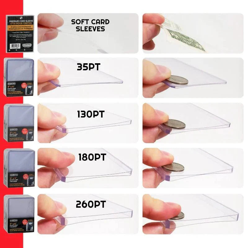 EVORETRO Toploaders 35pt (Pack of 25)