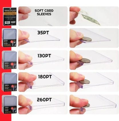 EVORETRO Toploaders 35pt (Pack of 25)