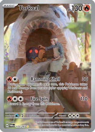 Torkoal 172/167 - SV06 Twilight Masquerade Holofoil - Emmett's ToyStop