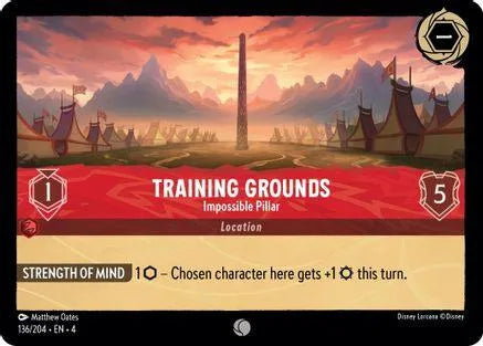 Training Grounds - Impossible Pillar (136/204) Cold Foil - Ursulas Return - Emmett's ToyStop