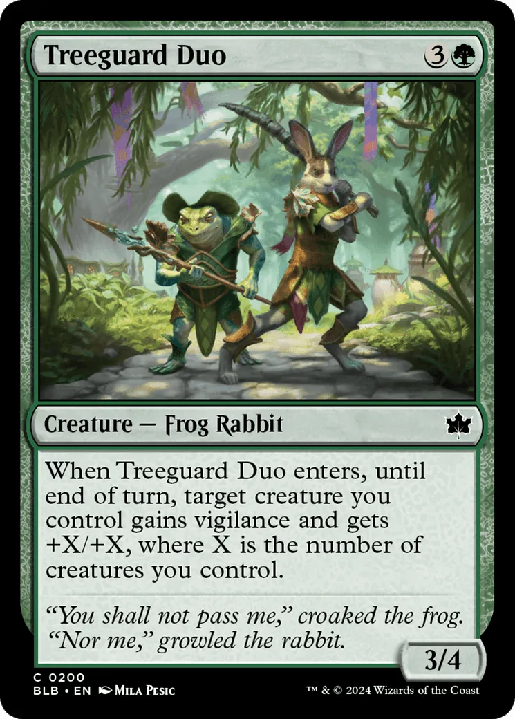 Treeguard Duo (BLB-200) - [Bloomburrow] - Emmett's ToyStop