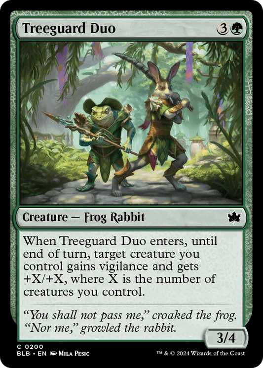 Treeguard Duo (BLB-200) - [Bloomburrow] - Emmett's ToyStop