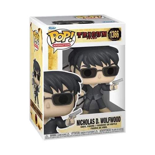 Trigun Nicholas D. Wolfwood Pop! Vinyl Figure - Emmett's ToyStop