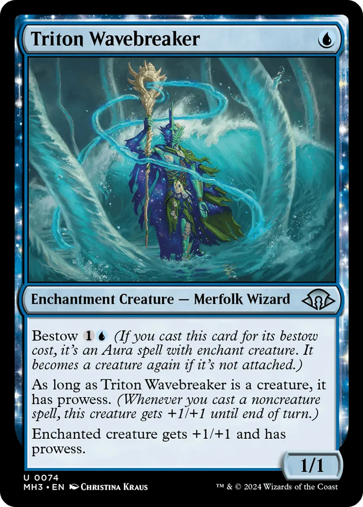 Triton Wavebreaker (MH3-074) - [Modern Horizons 3] - Emmett's ToyStop