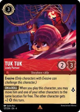 Tuk Tuk - Lively Partner (127/204) Cold Foil - Ursulas Return - Emmett's ToyStop