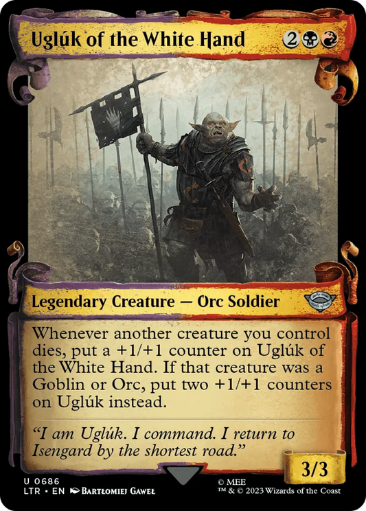 Ugluk of the White Hand [The Lord of the Rings: Tales of Middle-Earth Showcase Scrolls] - Emmett's ToyStop