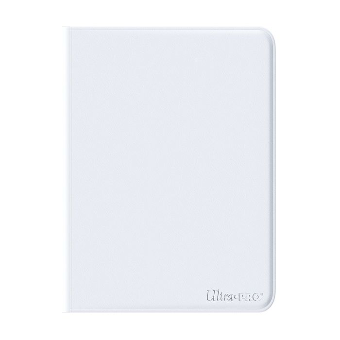 VIVID: Ultra PRO 9-Pocket PRO Binder Zippered White
