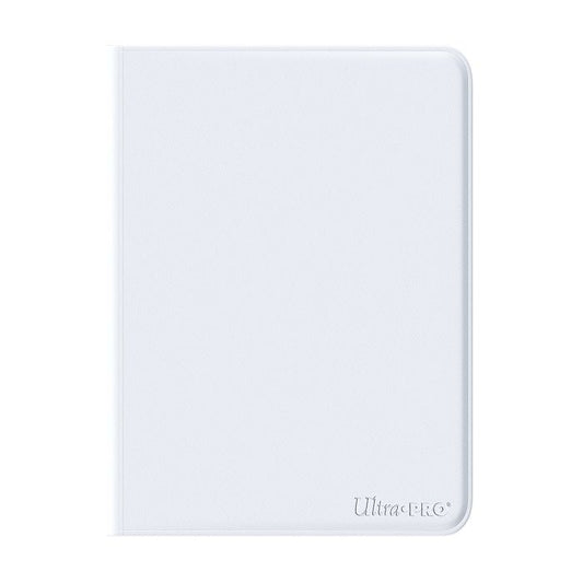 VIVID: Ultra PRO 9-Pocket PRO Binder Zippered White