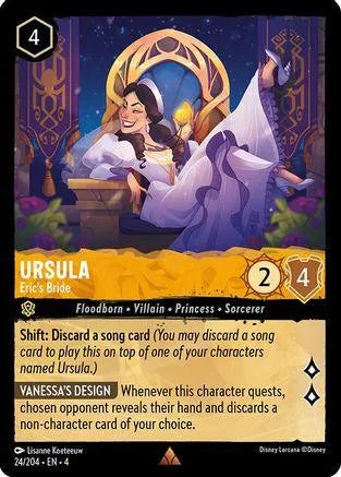 Ursula - Eric's Bride (24/204) Cold Foil - Ursulas Return - Emmett's ToyStop