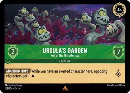 Ursula's Garden - Full of the Unfortunate (102/204) Cold Foil - Ursulas Return - Emmett's ToyStop