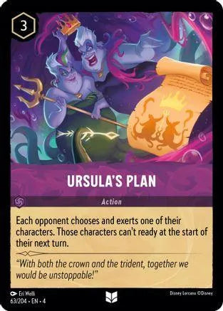 Ursula's Plan (63/204) Cold Foil - Ursulas Return - Emmett's ToyStop