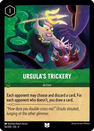 Ursula's Trickery (96/204) Cold Foil - Ursulas Return - Emmett's ToyStop