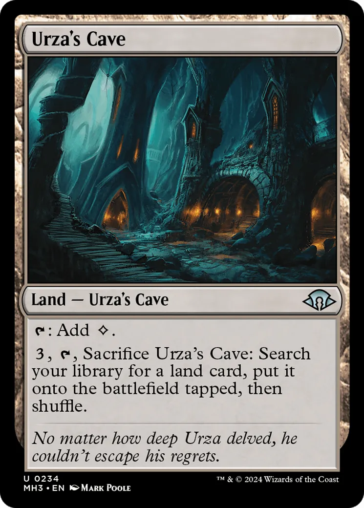 Urza's Cave (MH3-234) - [Modern Horizons 3] - Emmett's ToyStop