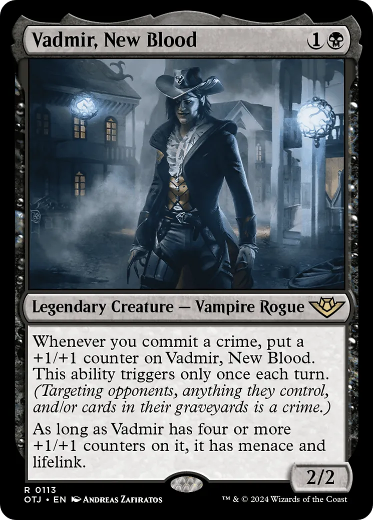 Vadmir, New Blood (OTJ-113) - [Outlaws of Thunder Junction] - Emmett's ToyStop