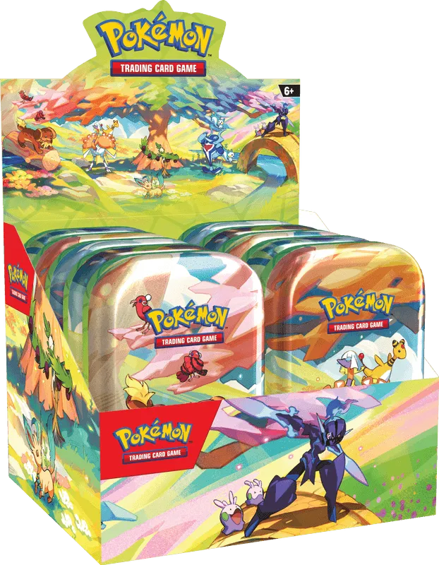 Vibrant Paldea Mini Tin Display - Emmett's ToyStop