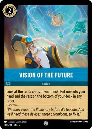 Vision of the Future (160/204) Cold Foil - Shimmering Skies - Emmett's ToyStop