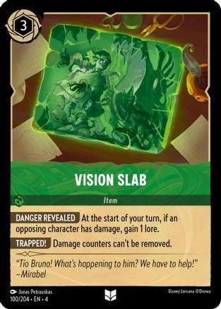 Vision Slab (100/204) Cold Foil - Ursulas Return - Emmett's ToyStop