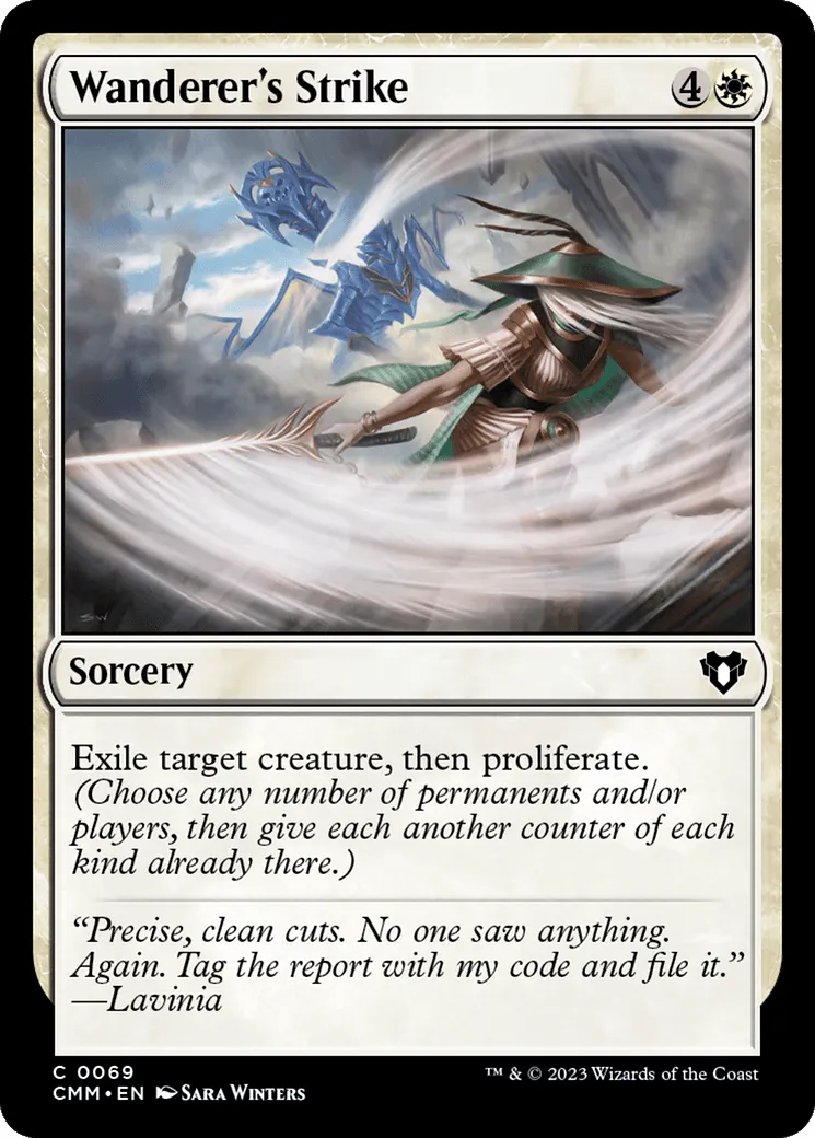 Wanderer's Strike [Commander Masters] - Emmett's ToyStop