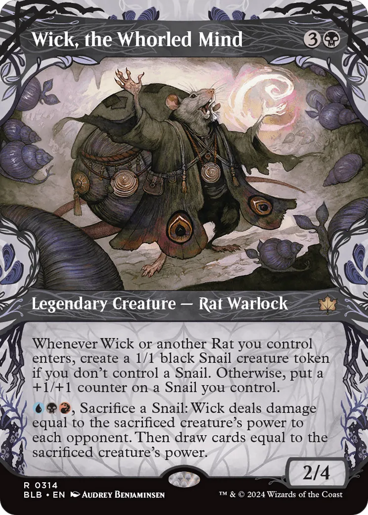 Wick, the Whorled Mind (BLB-314) - [Bloomburrow] Foil - Emmett's ToyStop