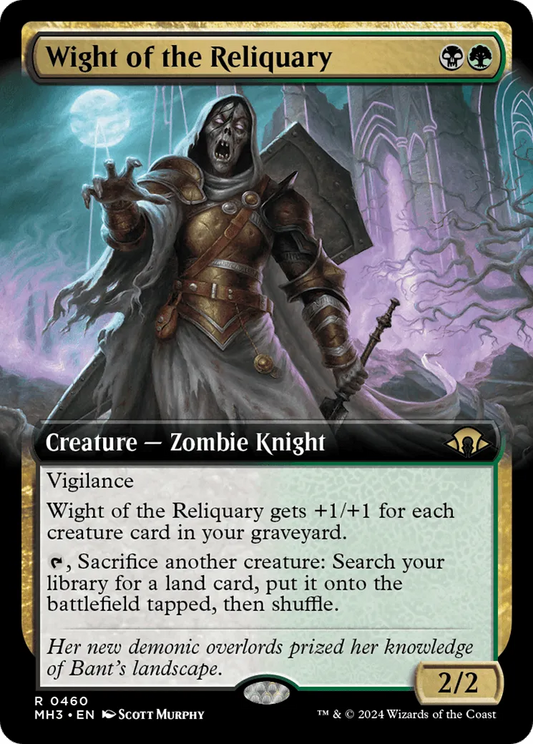 Wight of the Reliquary (MH3-460) - [Modern Horizons 3]: (Extended Art) - Emmett's ToyStop