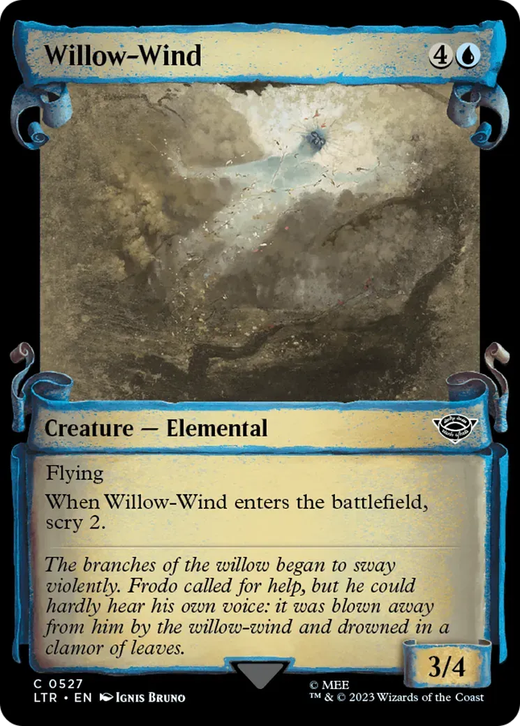 Willow-Wind [The Lord of the Rings: Tales of Middle-Earth Showcase Scrolls] - Emmett's ToyStop