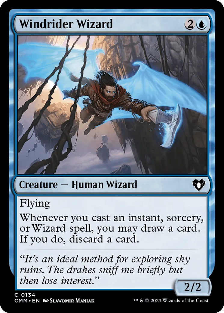 Windrider Wizard [Commander Masters] - Emmett's ToyStop