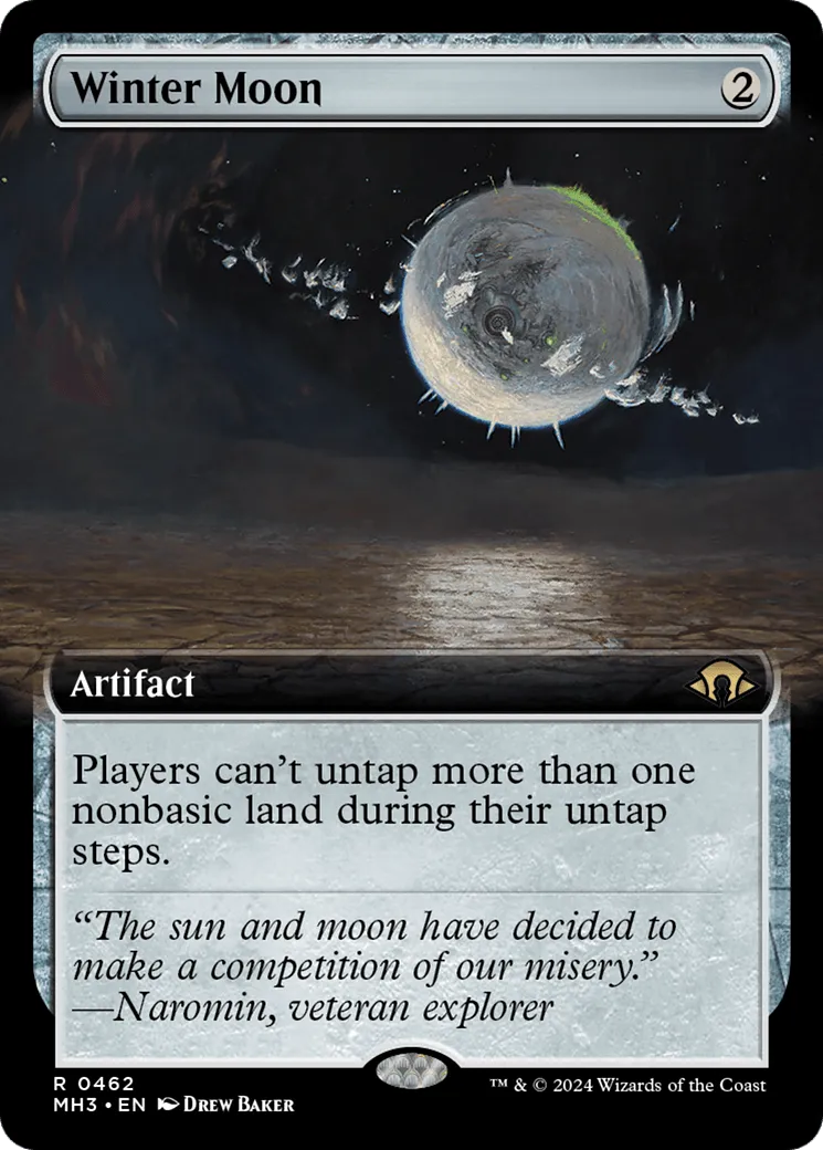 Winter Moon (MH3-462) - [Modern Horizons 3]: (Extended Art) - Emmett's ToyStop