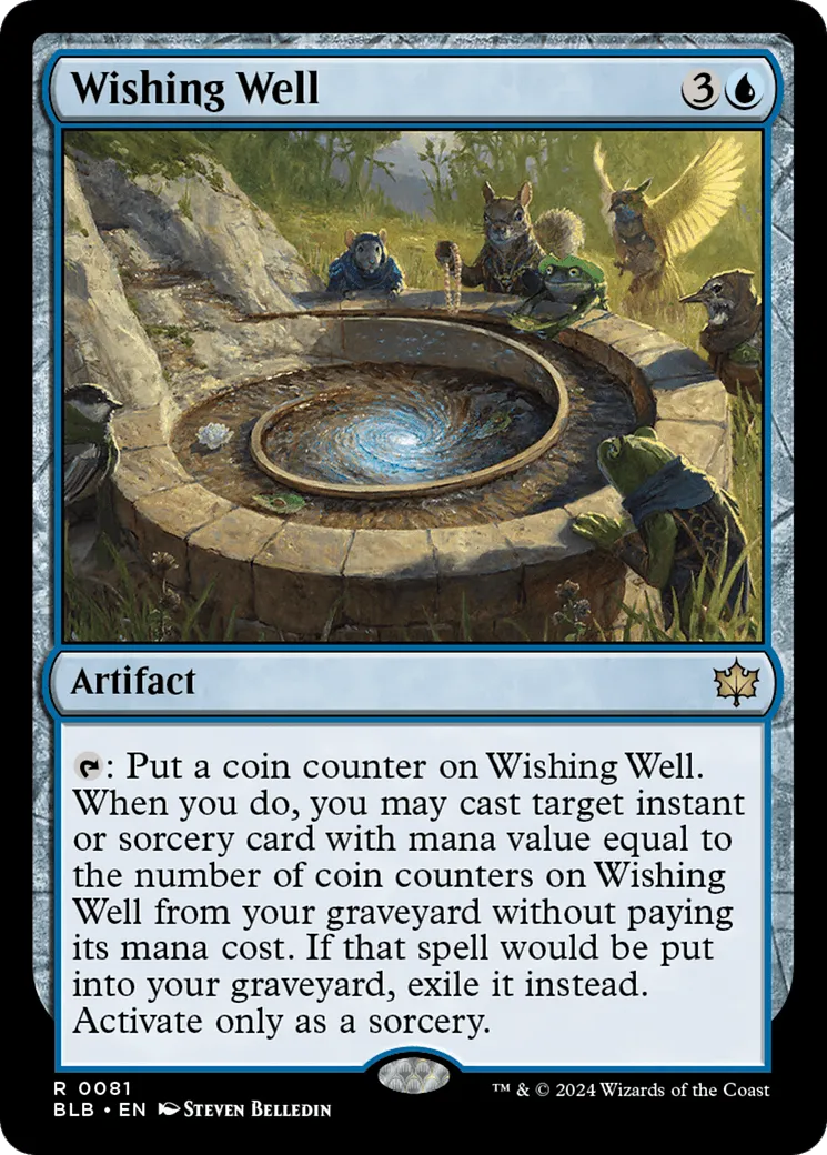 Wishing Well (BLB-081) - [Bloomburrow] Foil - Emmett's ToyStop